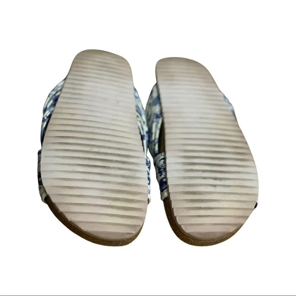 Loeffler Randall Floral Petra Cork Sandals